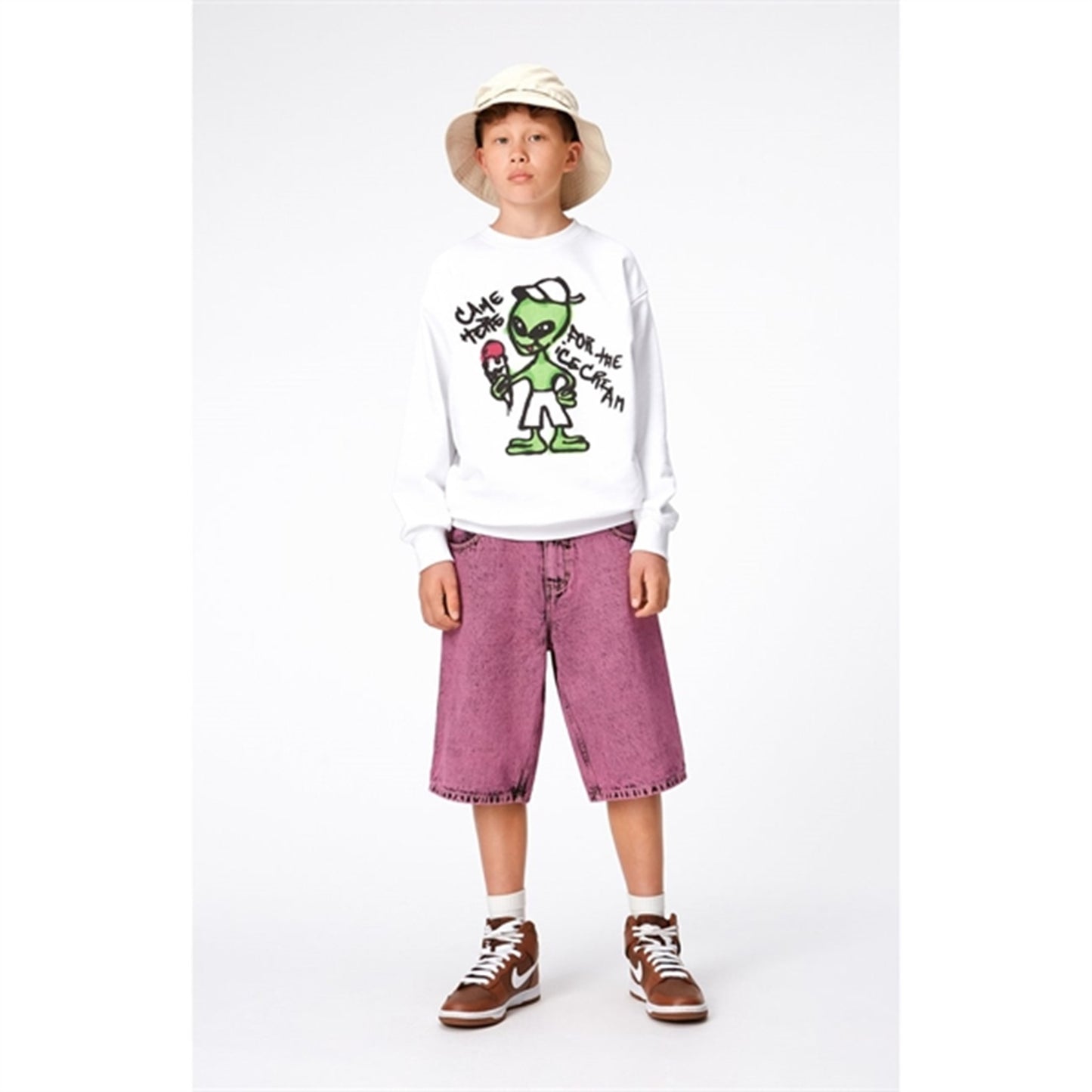 Molo White Monti Sweatshirt