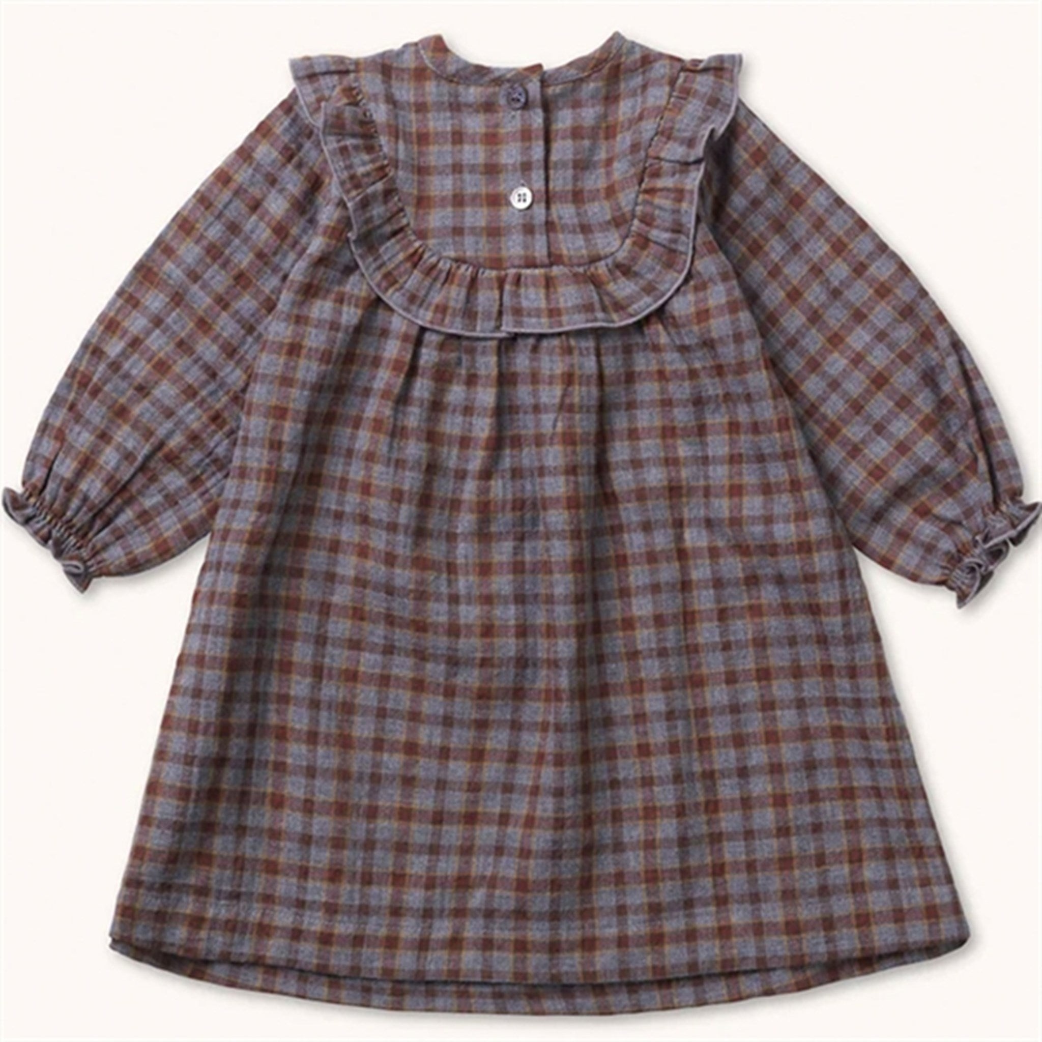 lalaby Grey Check Noey Dress 2
