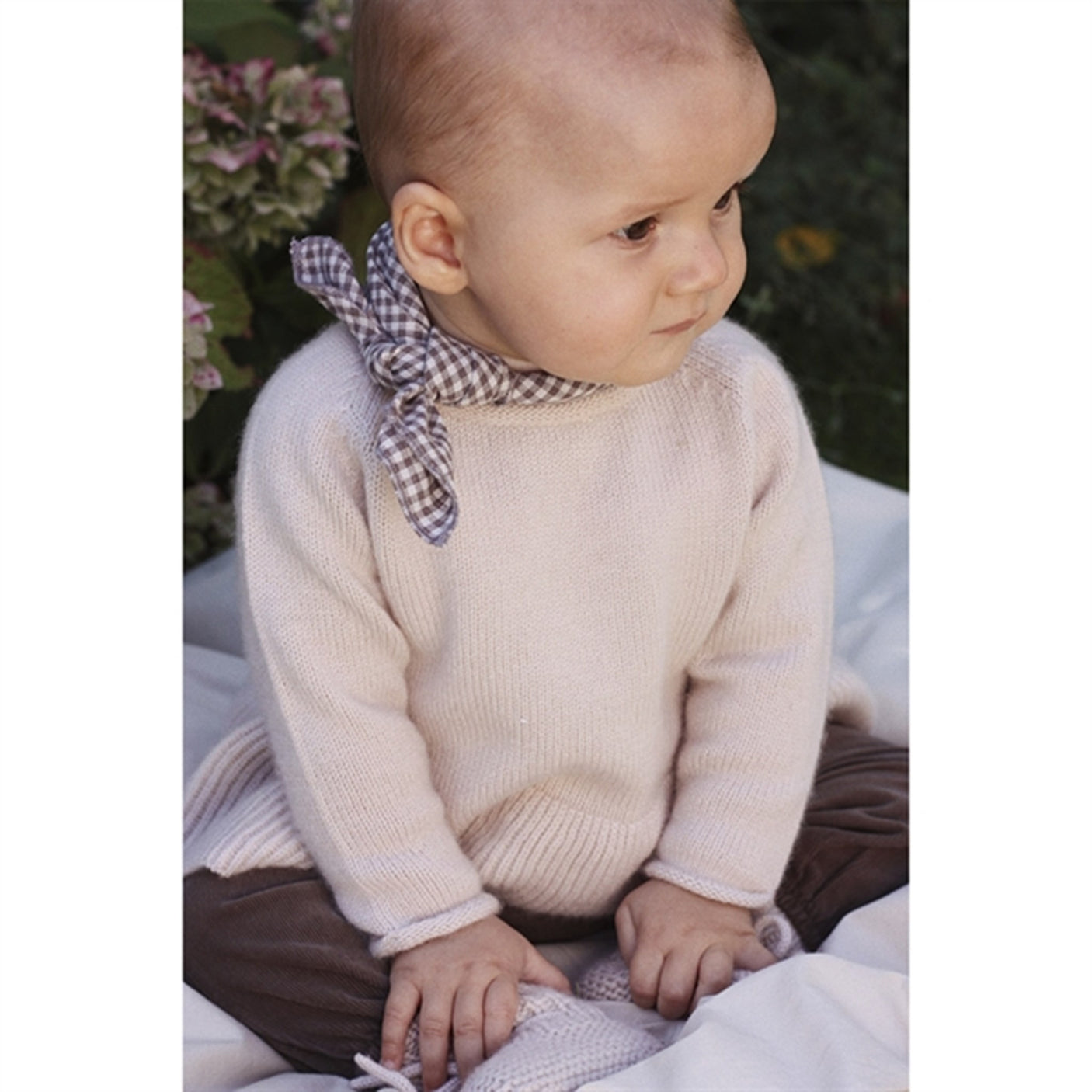 lalaby Winter Check Eddie Scarf