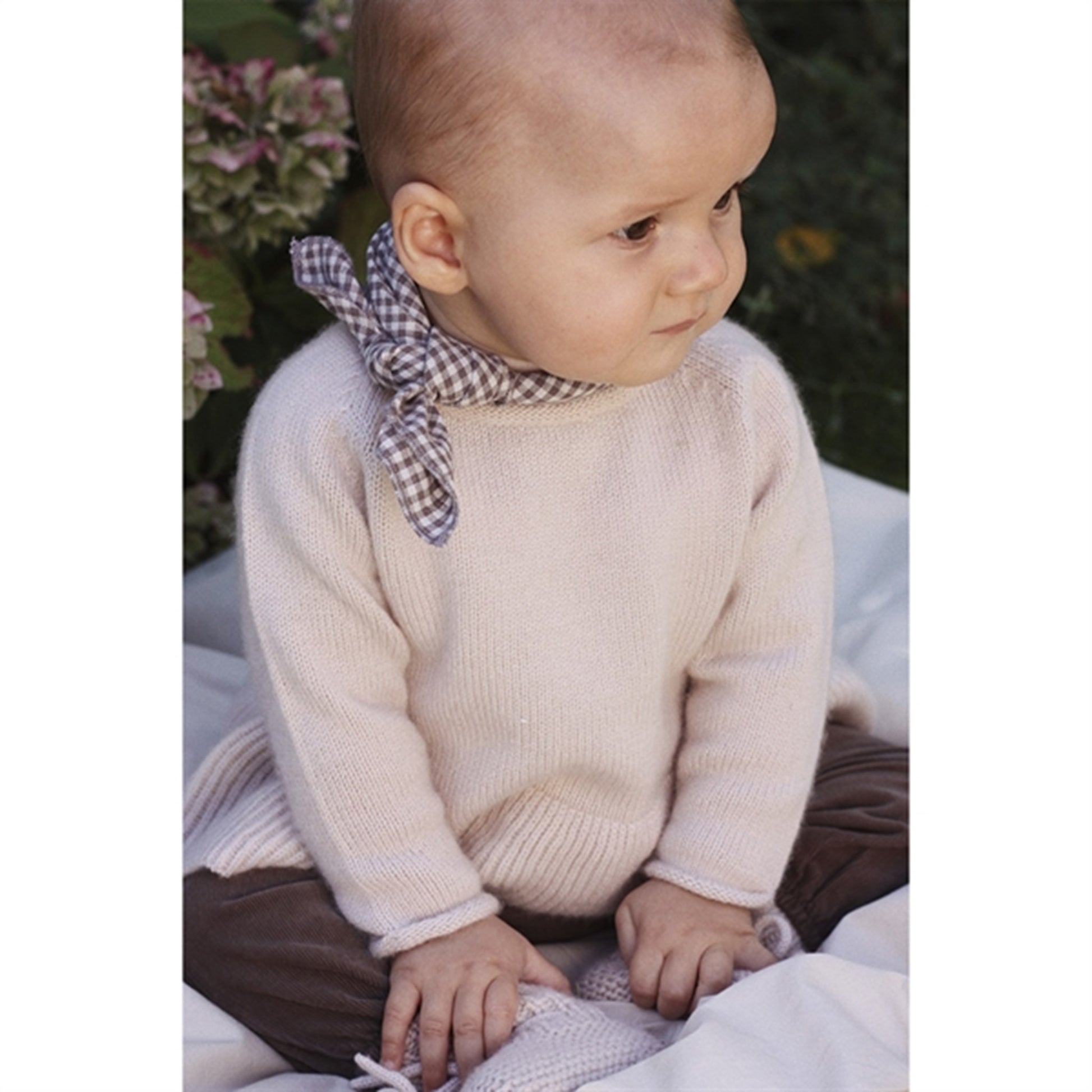 lalaby Winter Check Eddie Scarf