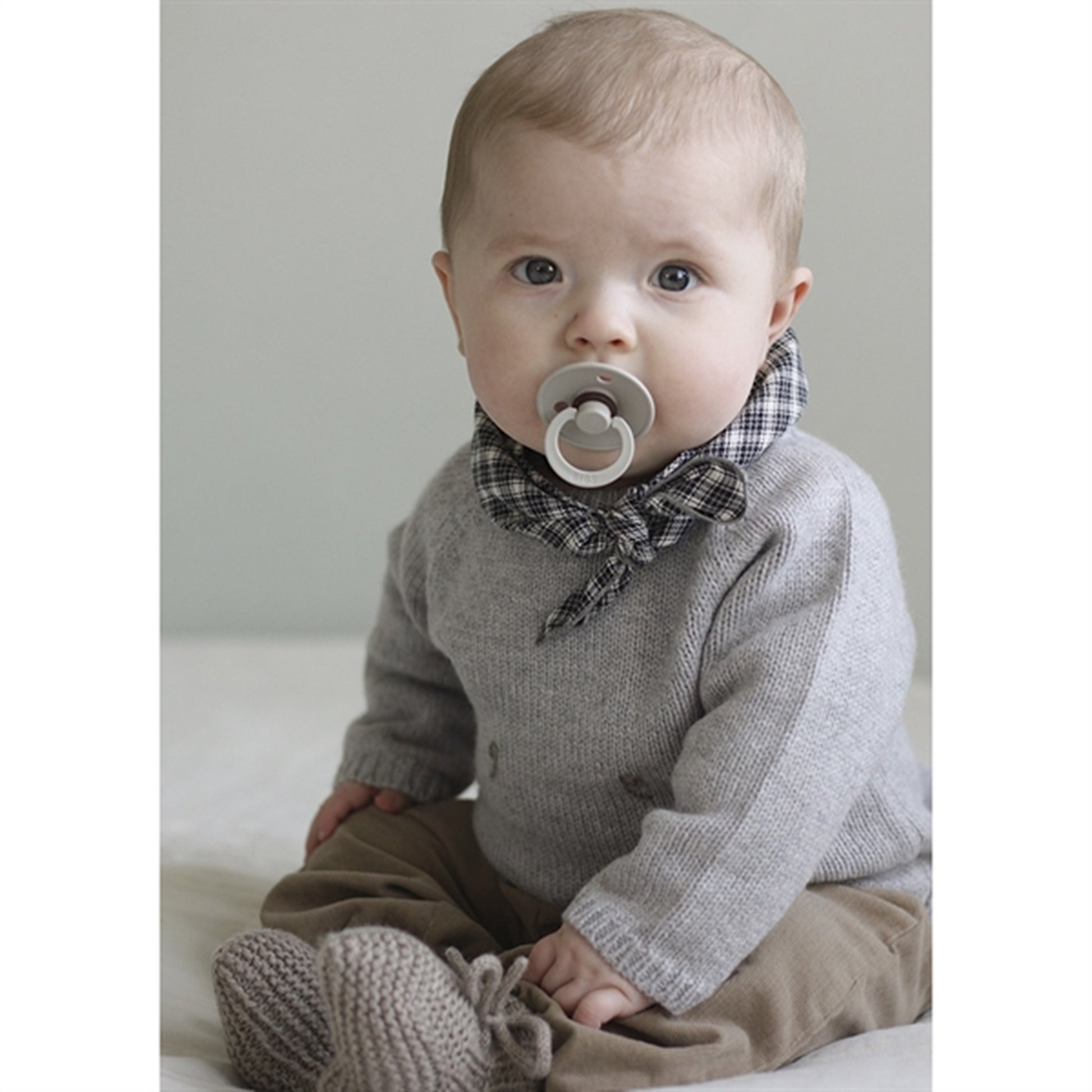 lalaby Winter Check Eddie Scarf