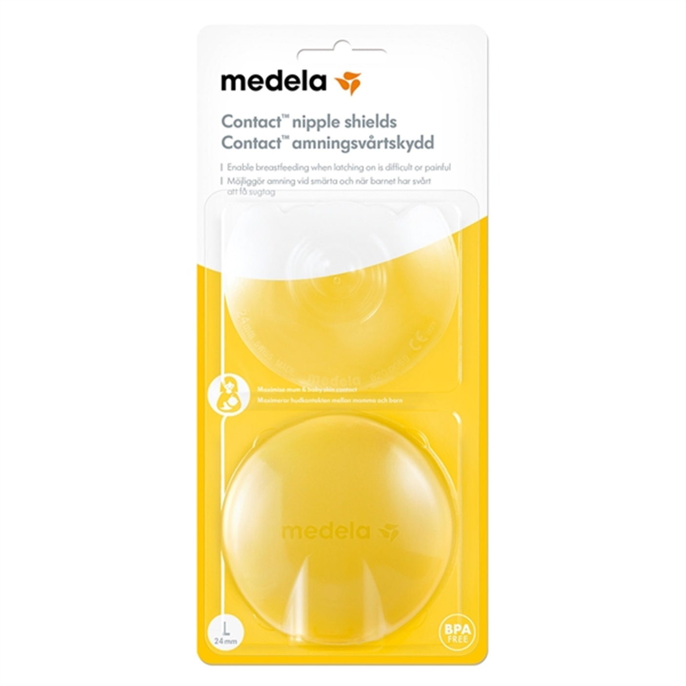 medela Contact Nursing Pads 24mm 2-Pack