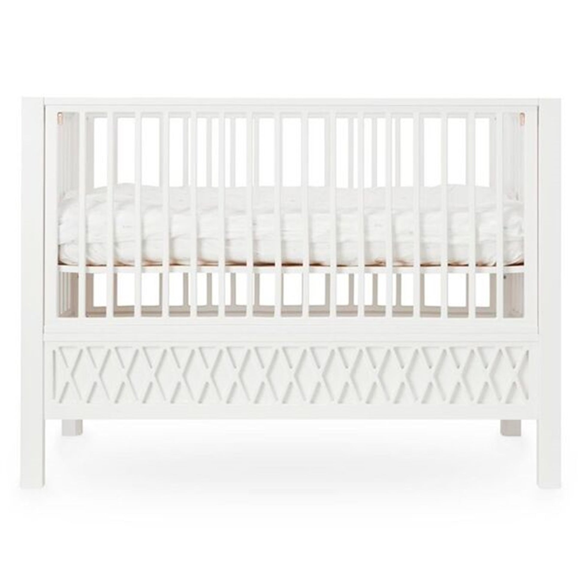 Cam Cam Copenhagen Harlequin Baby Bed White