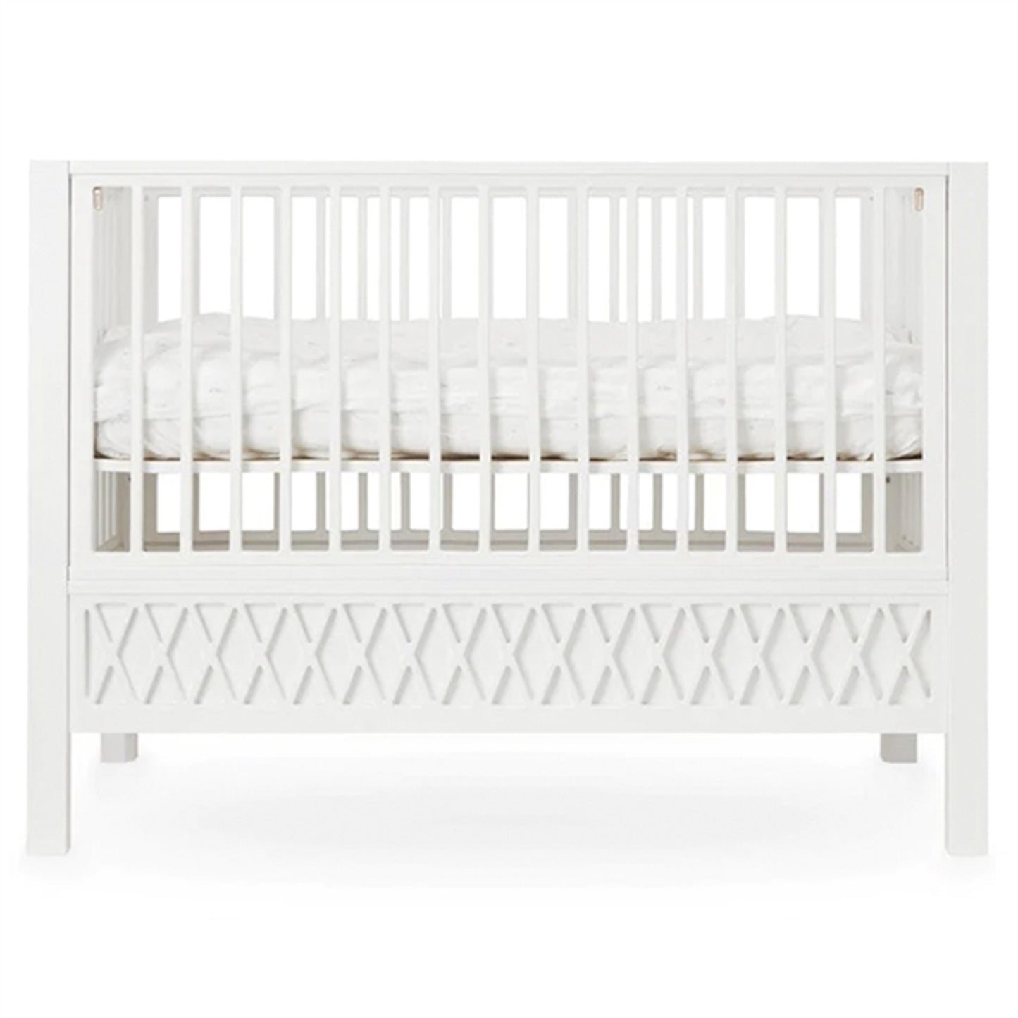 Cam Cam Copenhagen Harlequin Baby Bed White