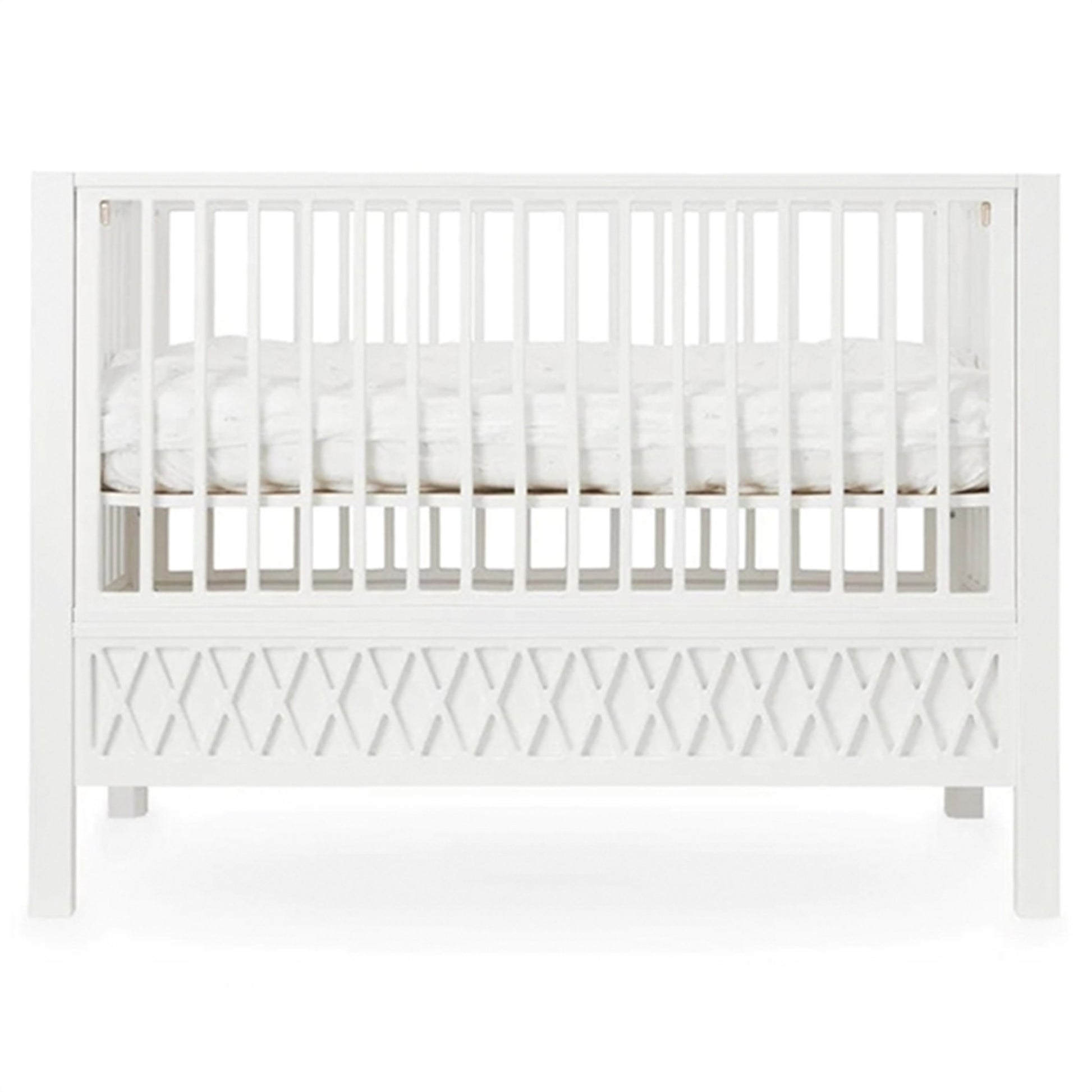 Cam Cam Copenhagen Harlequin Baby Bed White