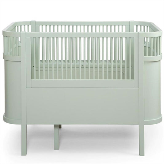 Sebra Bed Baby & Junior Mist Green