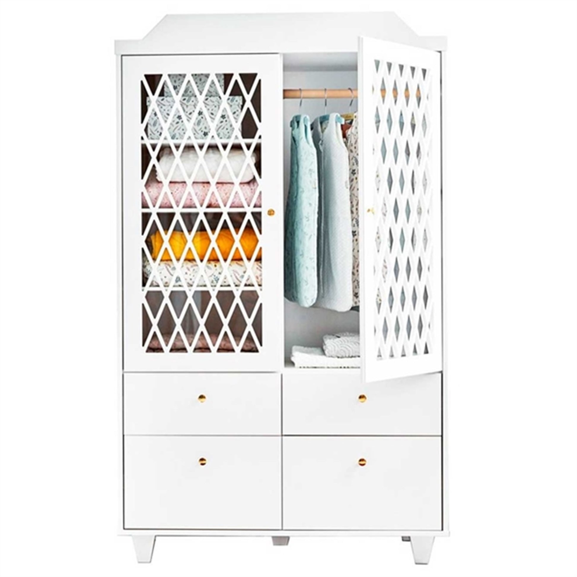 Cam Cam Copenhagen Harlequin Wardrobe White