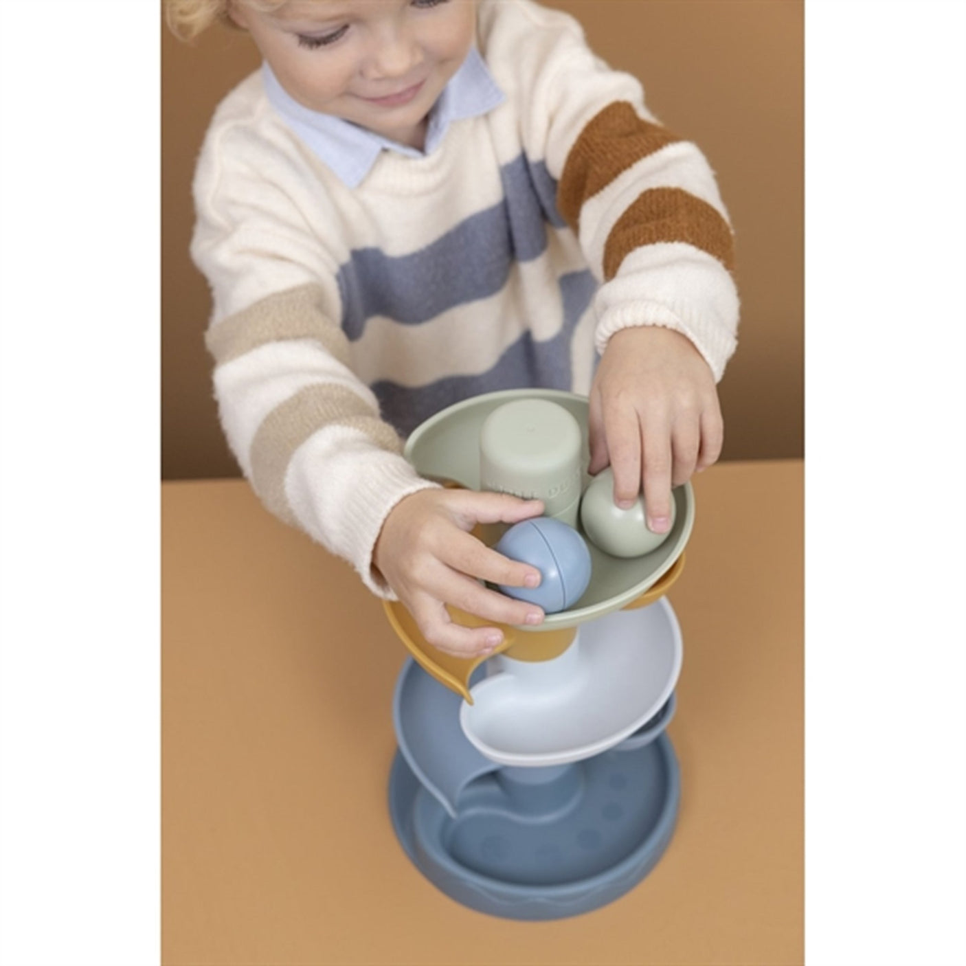 Little Dutch Baby Roll Ball - Blå