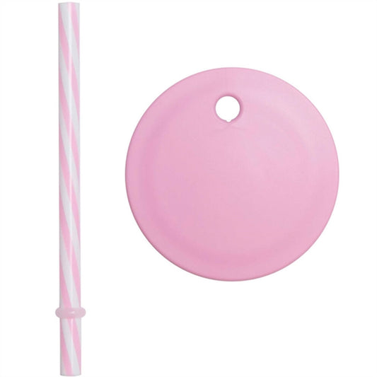 Design Letters Eco Straw Lid Purple