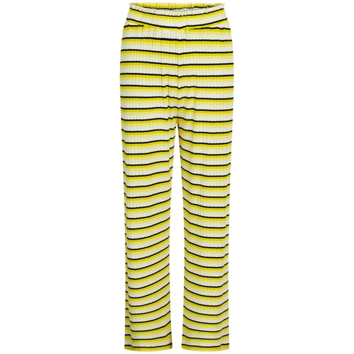 Mads Nørgaard Stripe Papina Pants Stripe Snowwhite