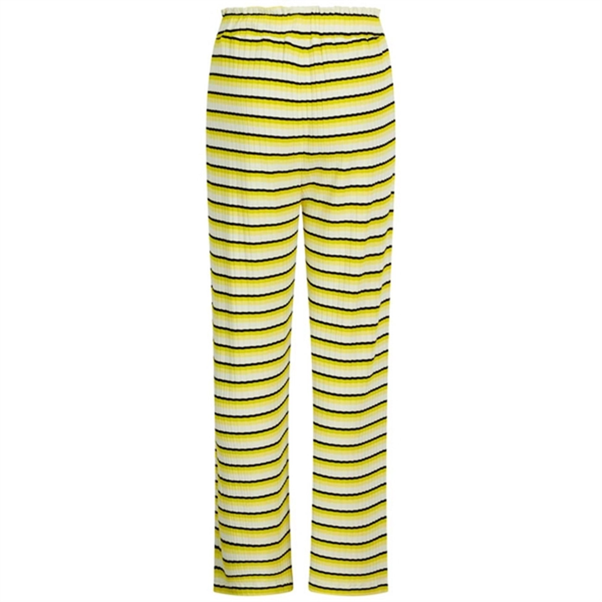 Mads Nørgaard Stripe Papina Pants Stripe Snowwhite 2