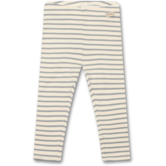 Petit Piao® Blue Mist Leggings Modal Striped