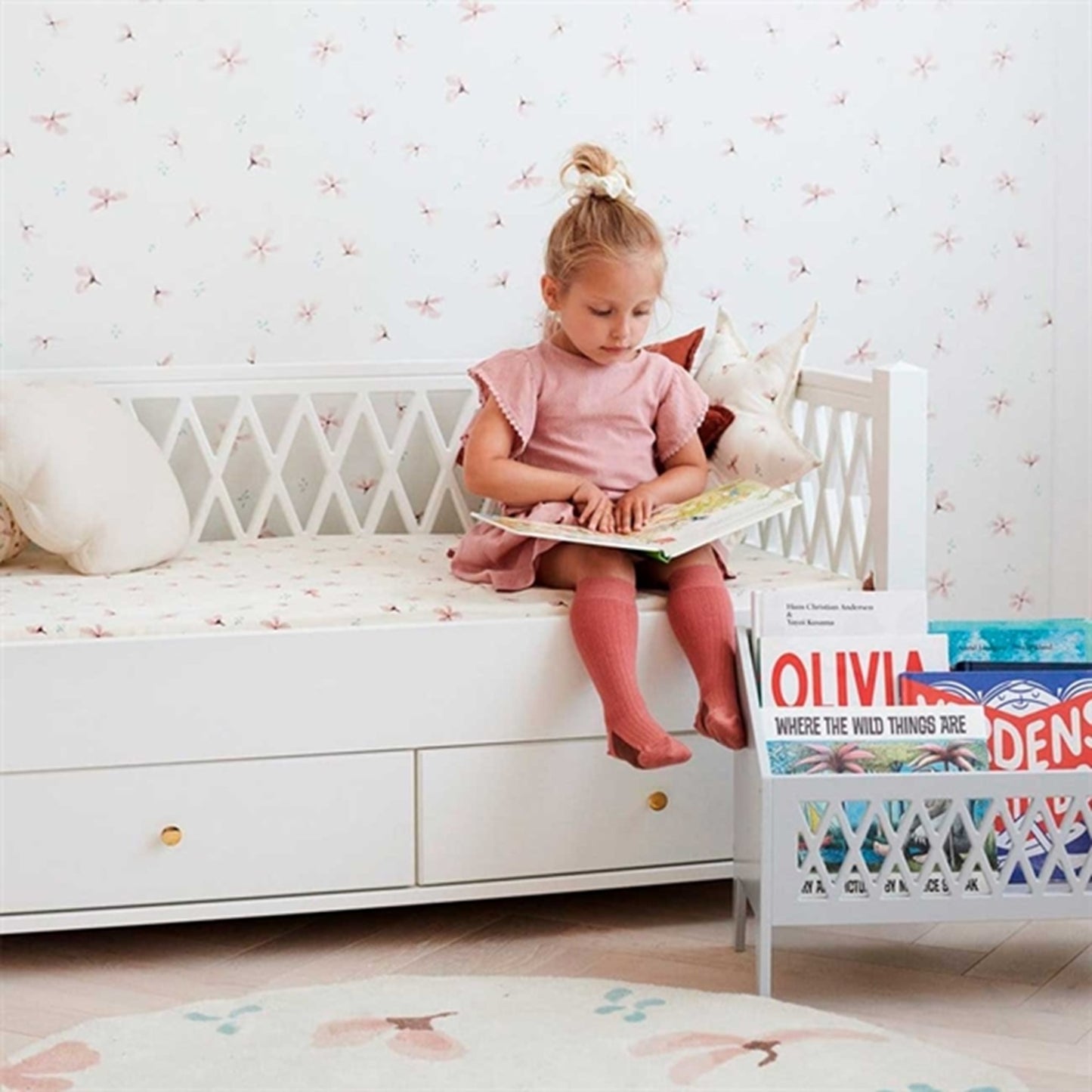 Cam Cam Copenhagen Harlequin Daybed White 2