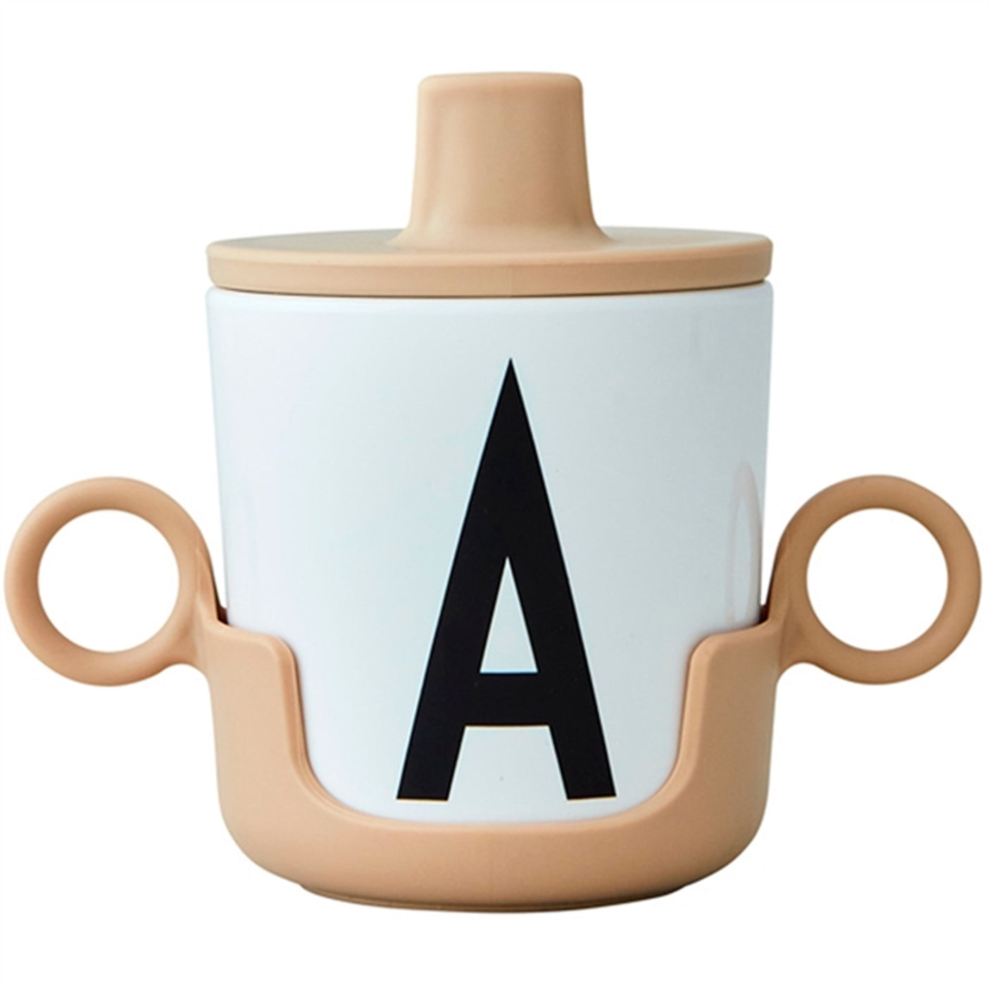 Design Letters ABC Handle Melamin Mustard 3