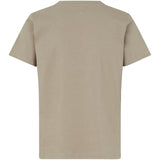 Mads Nørgaard Printed Tee Thorlino T-Shirt Vintage Khaki