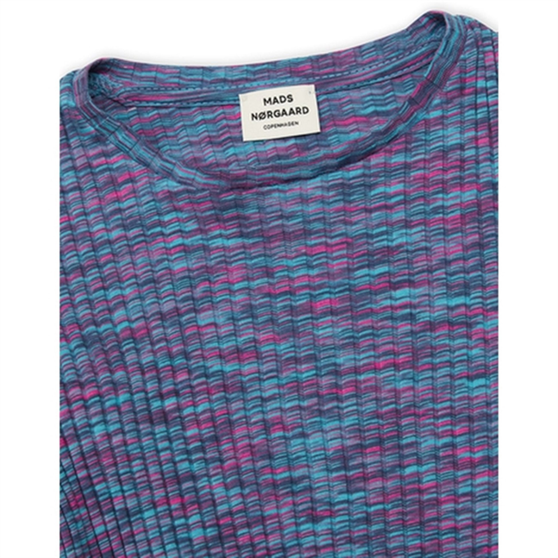 Mads Nørgaard 8x3 Mouline Talino Blouse Multi Purple Hebe