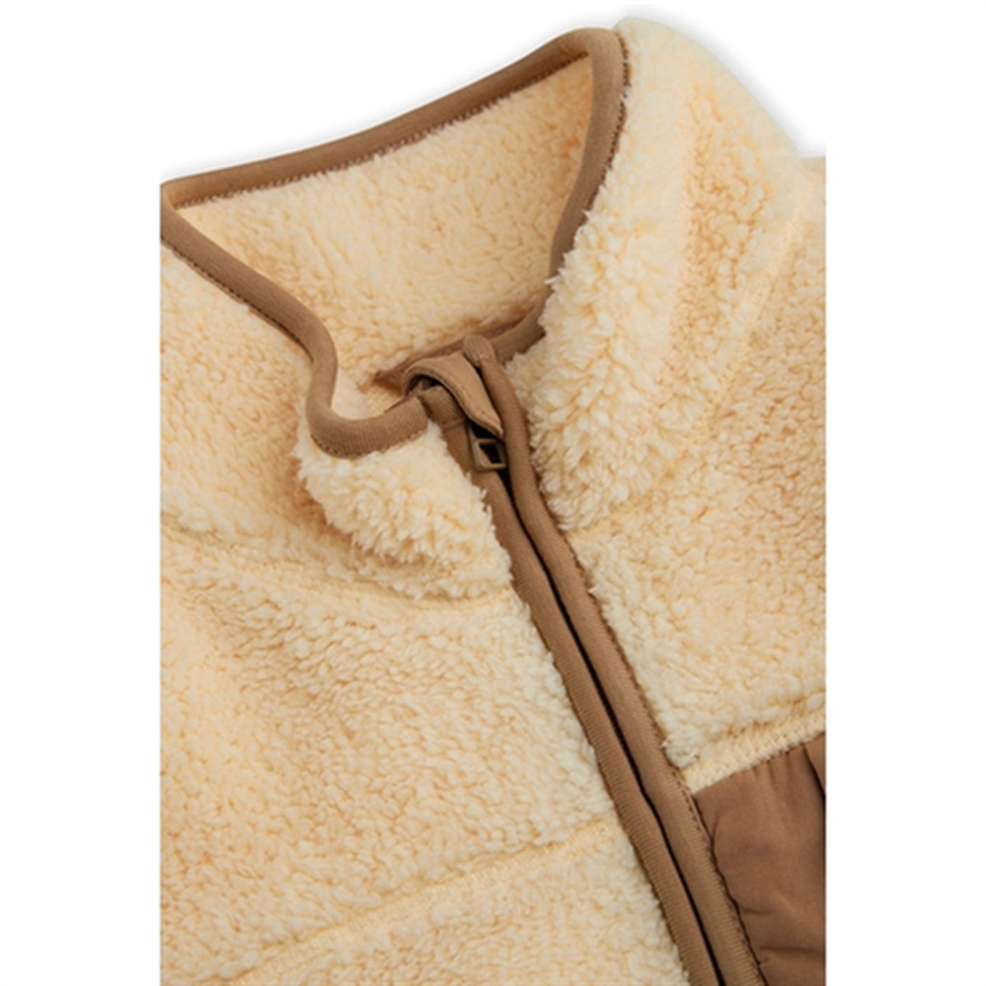 Mads Nørgaard Teddy Fleece Vilads Vest Vanilla Custard