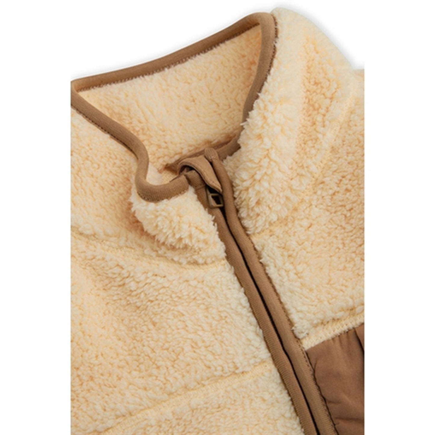 Mads Nørgaard Teddy Fleece Vilads Vest Vanilla Custard