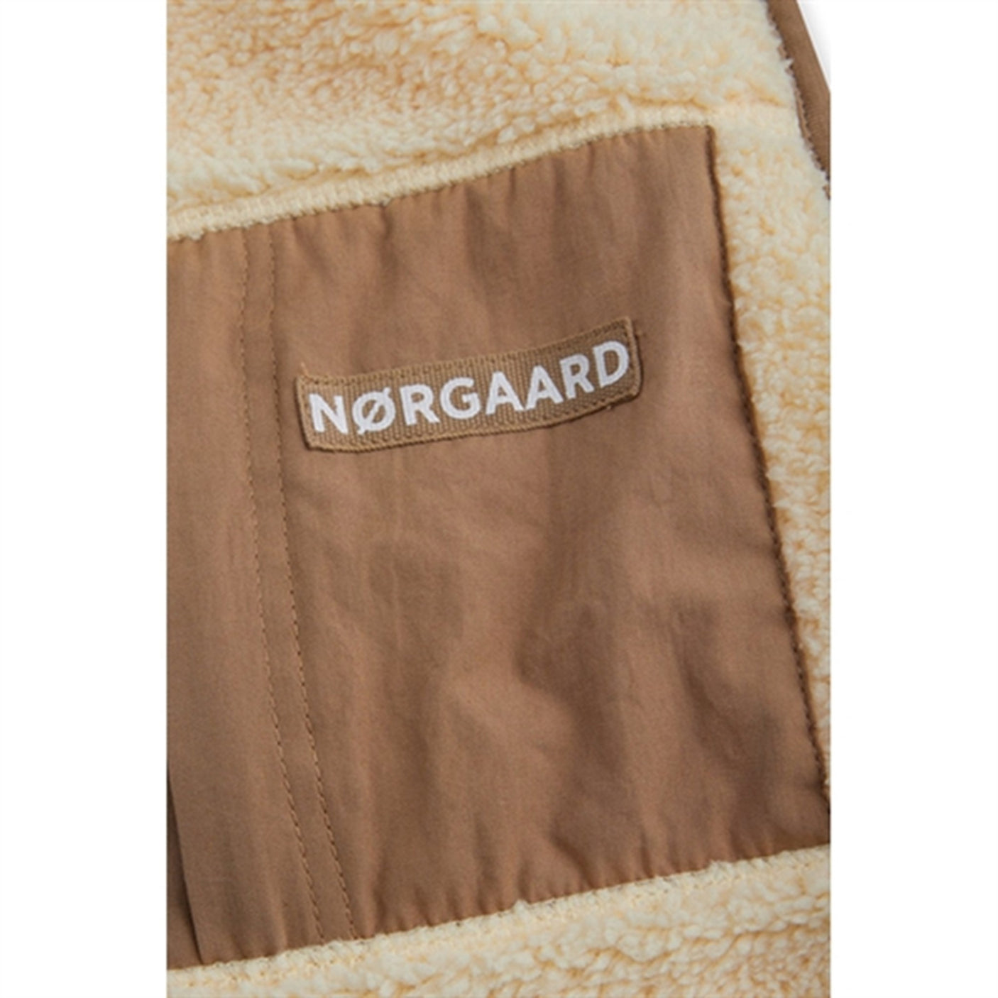 Mads Nørgaard Teddy Fleece Vilads Vest Vanilla Custard