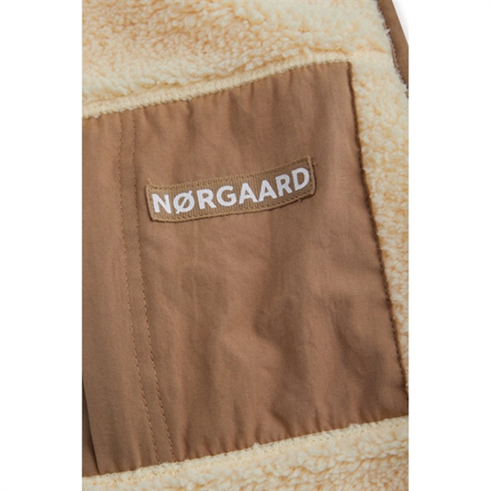 Mads Nørgaard Teddy Fleece Vilads Vest Vanilla Custard