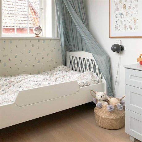 Cam Cam Copenhagen Harlequin Bed Rail Classic Grey 2