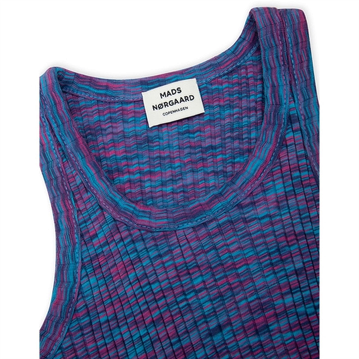 Mads Nørgaard 8x3 Mouline Carinila Top Multi Purple Hebe