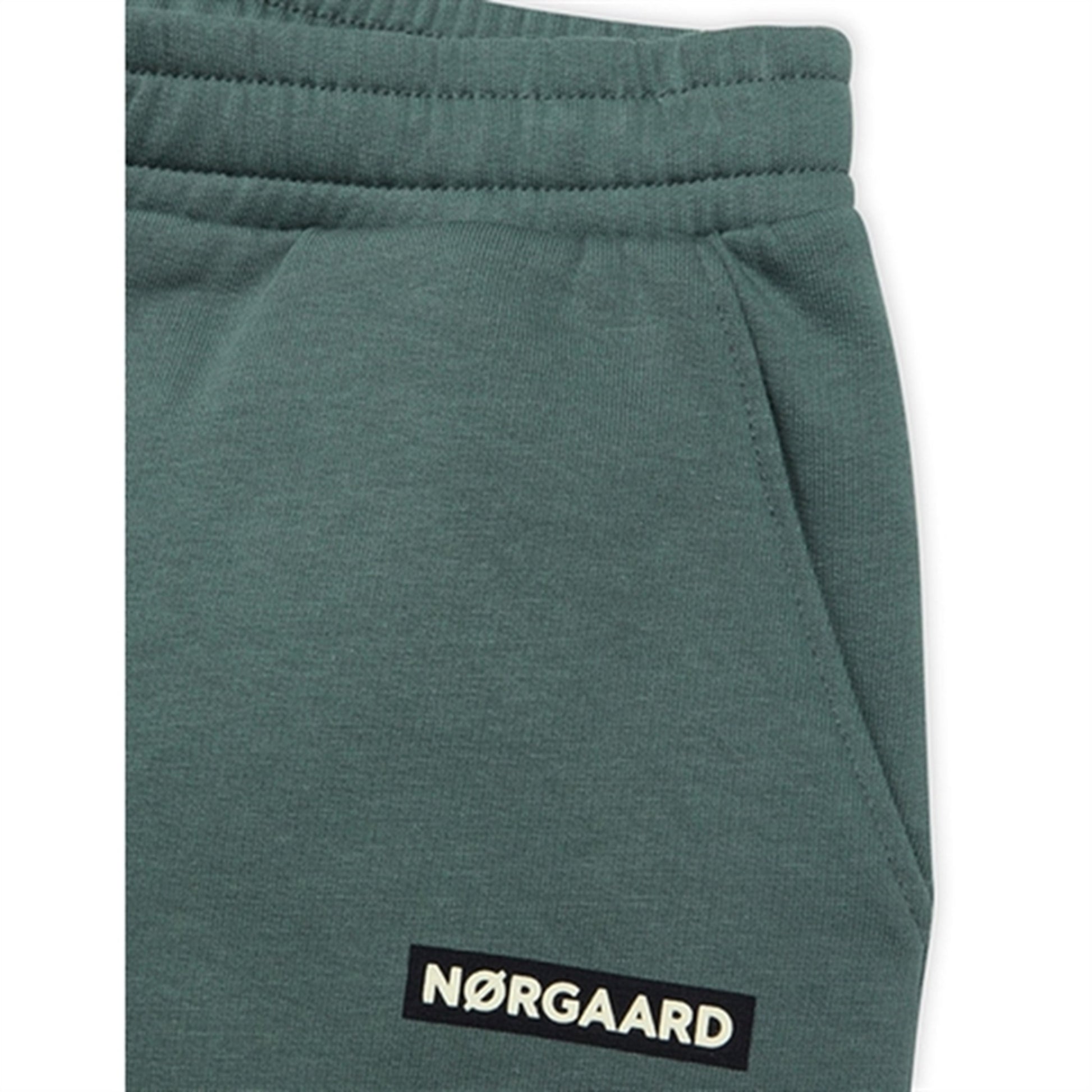 Mads Nørgaard Organic Sweat Porsulano Shorts Balsam Green