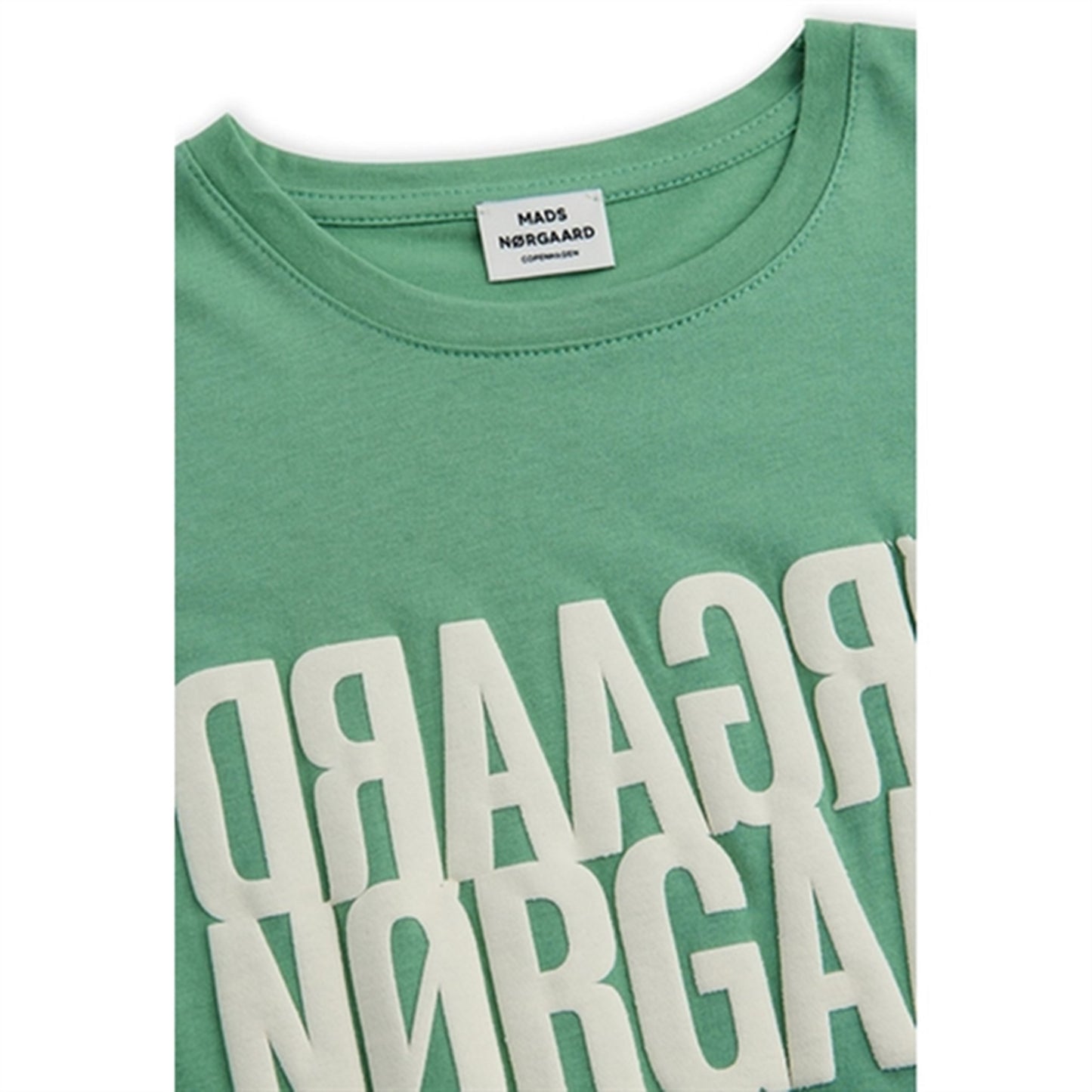 Mads Nørgaard Single Organic Tuvina T-Shirt Créme De Menthe