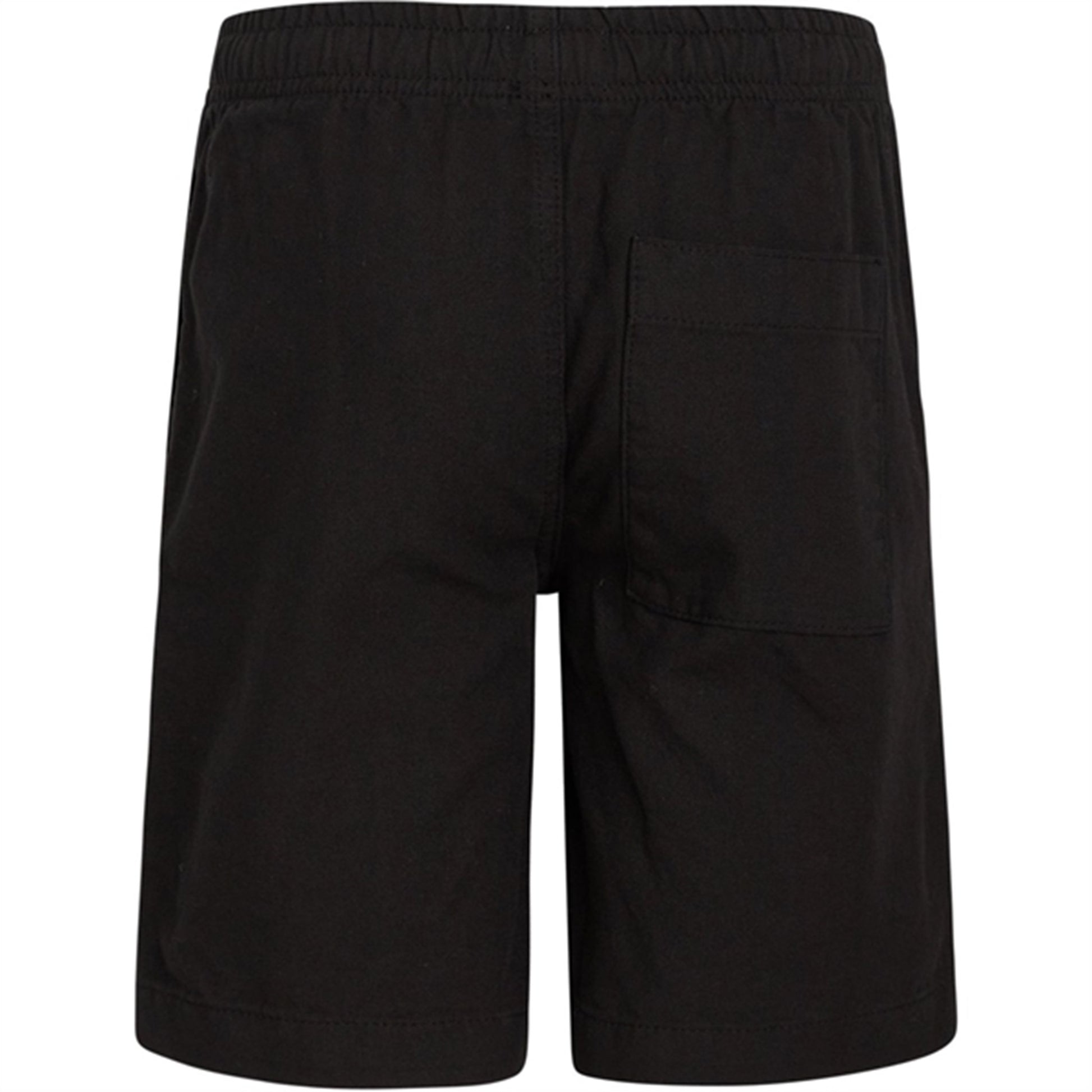 Mads Nørgaard Dyed Canvas Seano Shorts Black