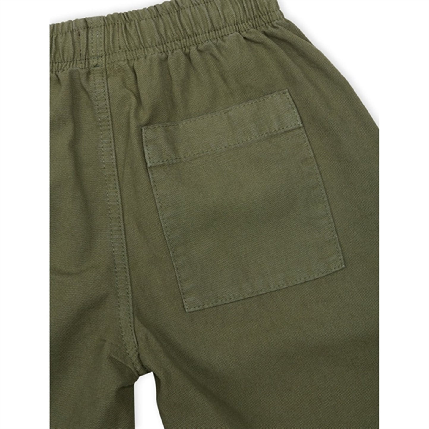 Mads Nørgaard Dyed Canvas Seano Shorts Olivine