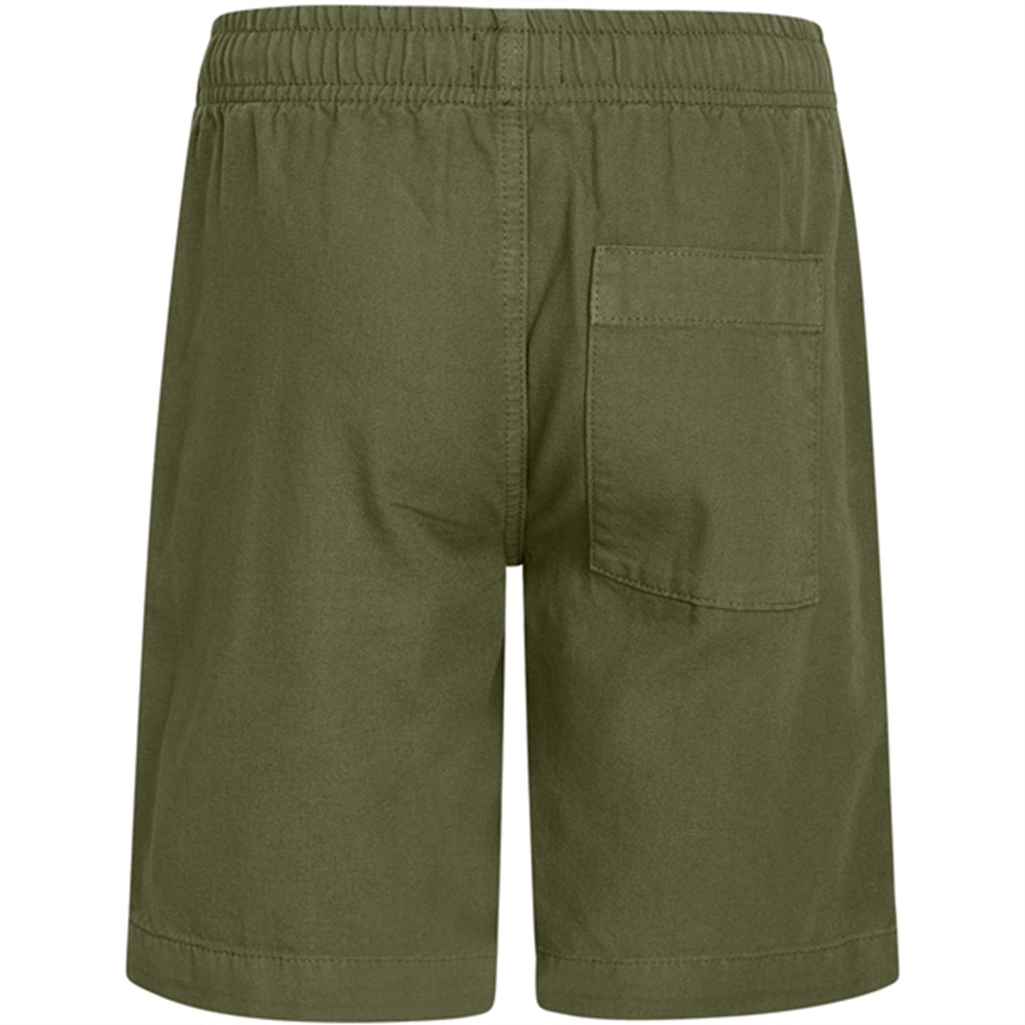Mads Nørgaard Dyed Canvas Seano Shorts Olivine