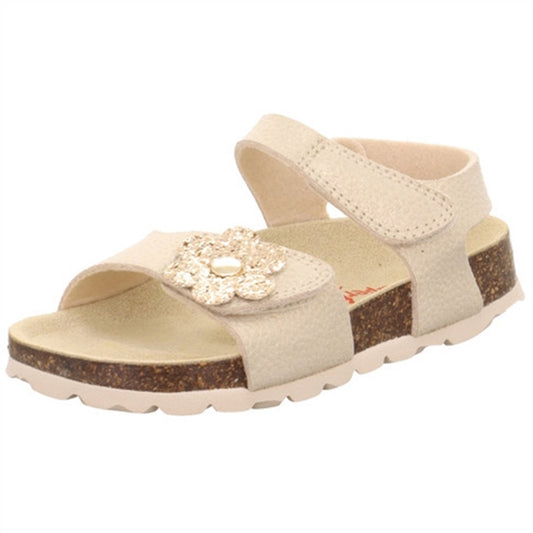 Superfit Fussbettpantoffel Sandals Gold