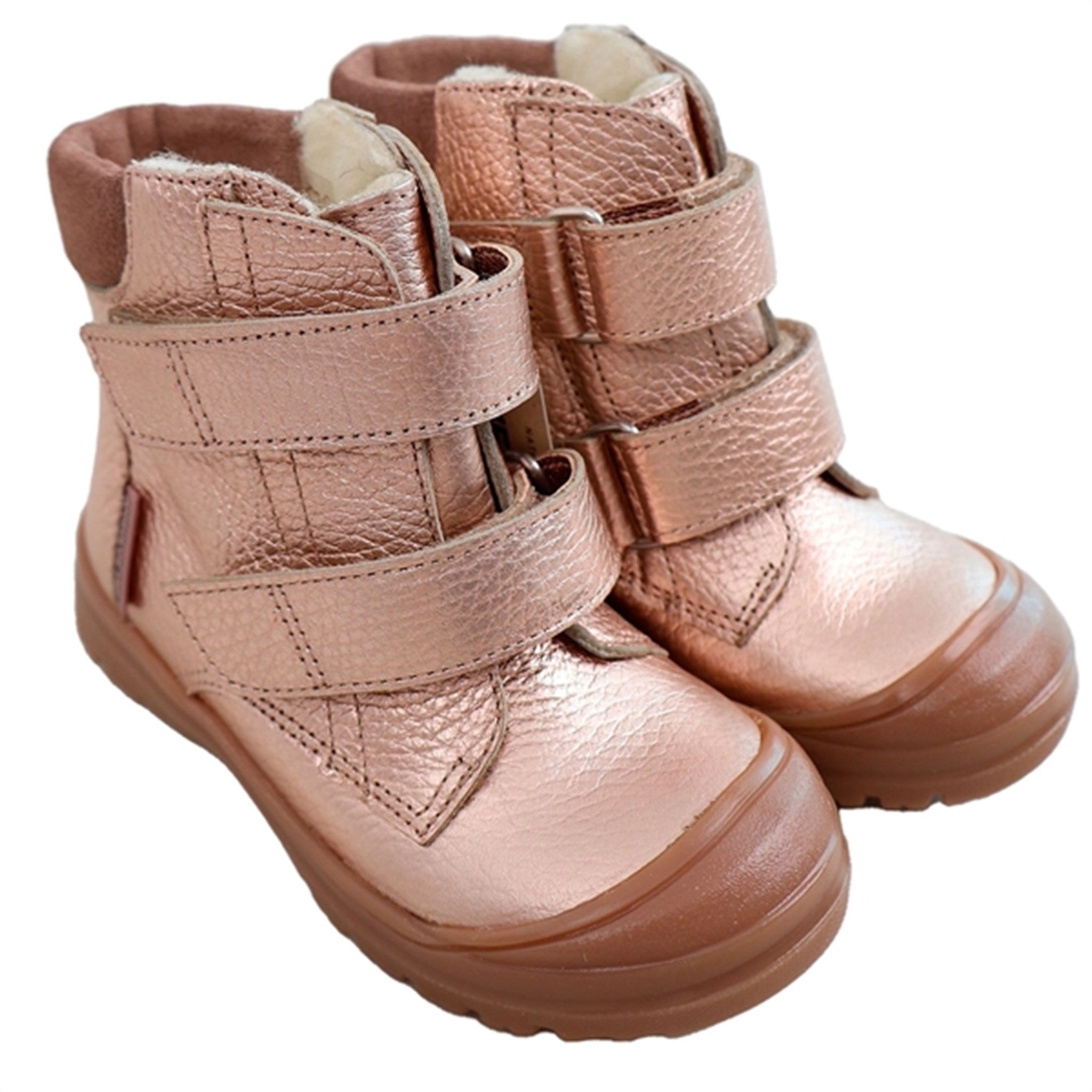 Angulus Starter Tex Boots With Velco Ligth Copper/Pale Mauve