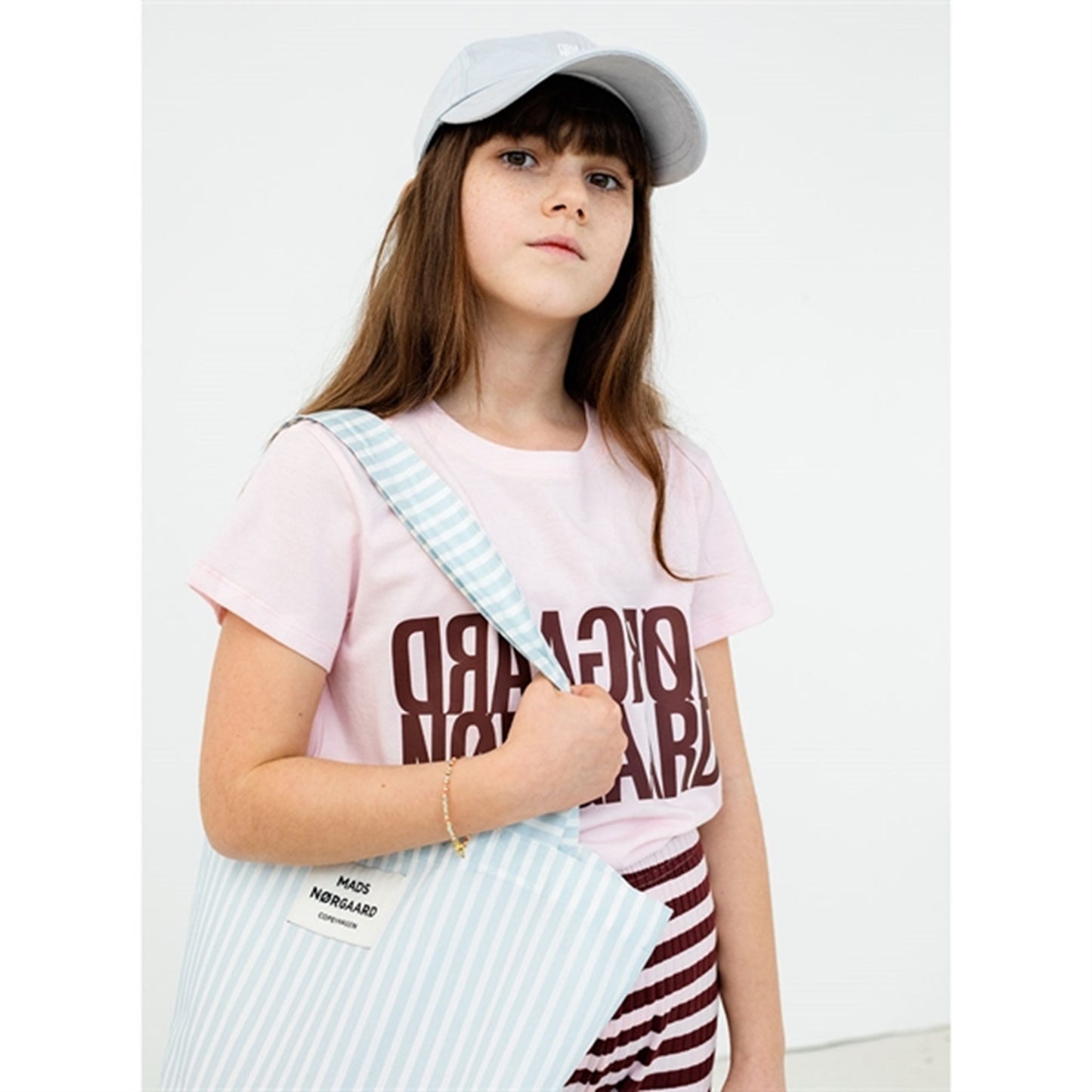 Mads Nørgaard Single Organic Tuvina T-Shirt Blushing Bride