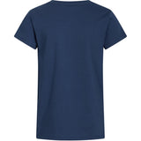 Mads Nørgaard Single Organic Tuvina T-Shirt Estate Blue