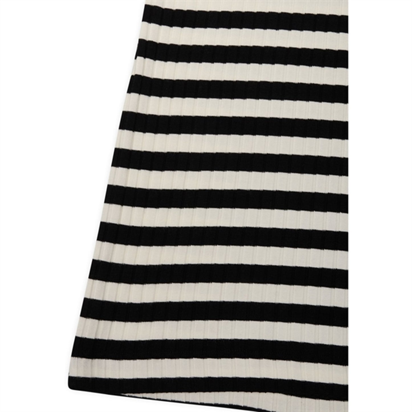 Mads Nørgaard 5x5 Classic Stripe Carnile Dress Black/Vanilla Ice