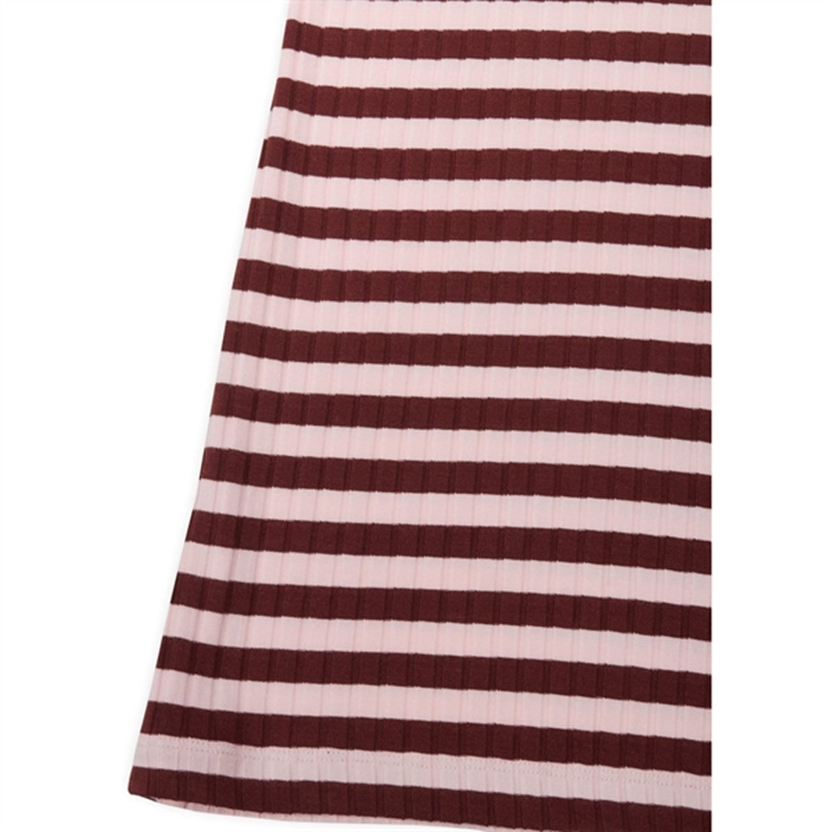 Mads Nørgaard 5x5 Classic Stripe Carnile Dress Blushing Bride/Hot Chocolate