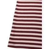 Mads Nørgaard 5x5 Classic Stripe Carnile Dress Blushing Bride/Hot Chocolate