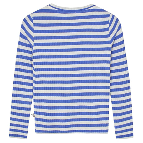 Mads Nørgaard Classic Stripe Talika Blouse Forever Blue/Vanilla Ice