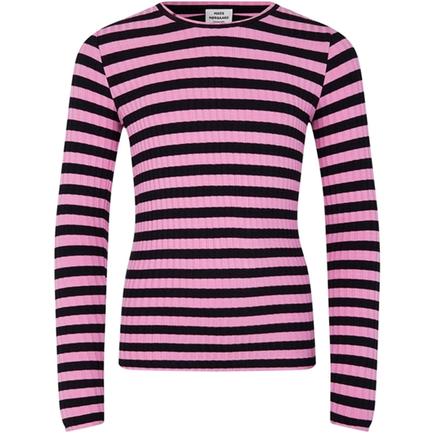 Mads Nørgaard 5x5 Classic Stripe Talika Blouse Stripe/Begonia Pink