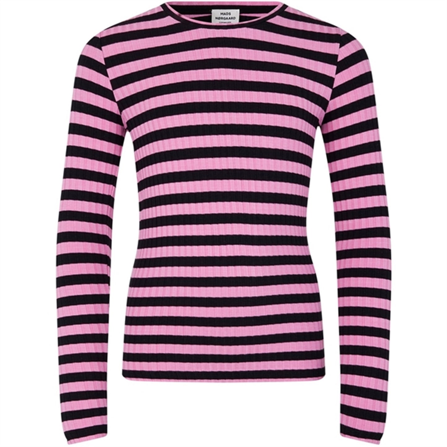 Mads Nørgaard 5x5 Classic Stripe Talika Blouse Stripe/Begonia Pink