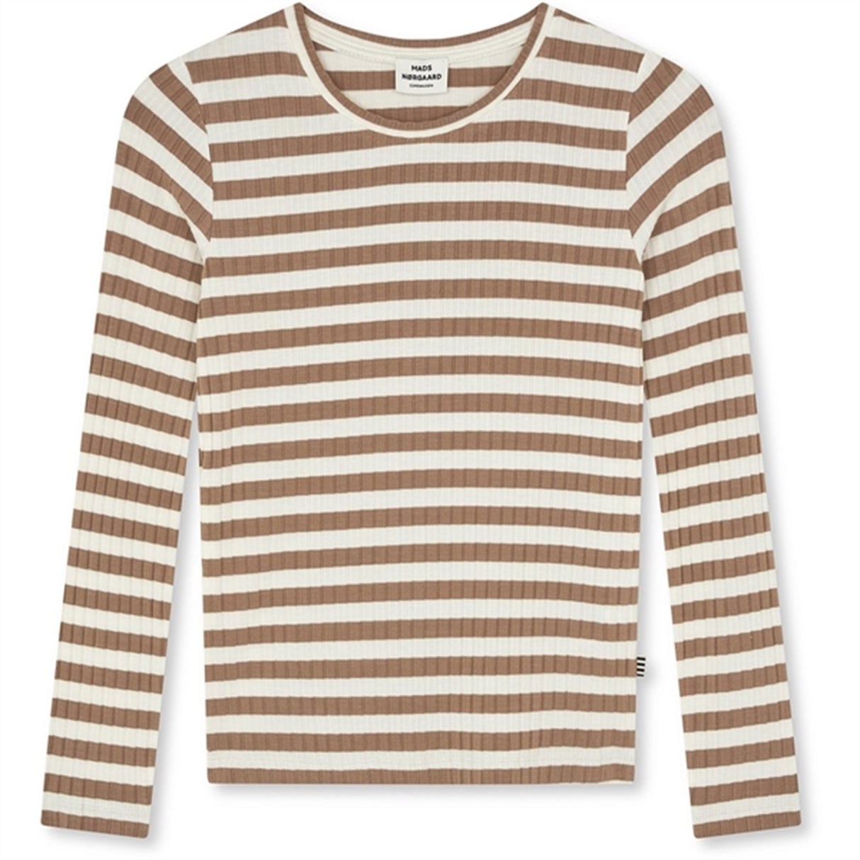 Mads Nørgaard Classic Stripe Talika Blouse Tiger's Eye/Vanilla Ice