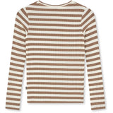 Mads Nørgaard Classic Stripe Talika Blouse Tiger's Eye/Vanilla Ice
