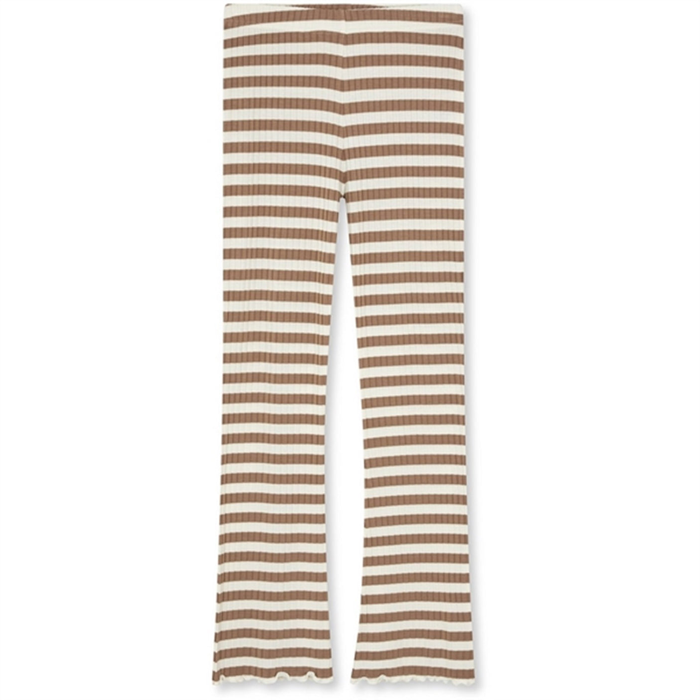 Mads Nørgaard Classic Stripe Lala Leggings Tiger's Eye/Vanilla Ice