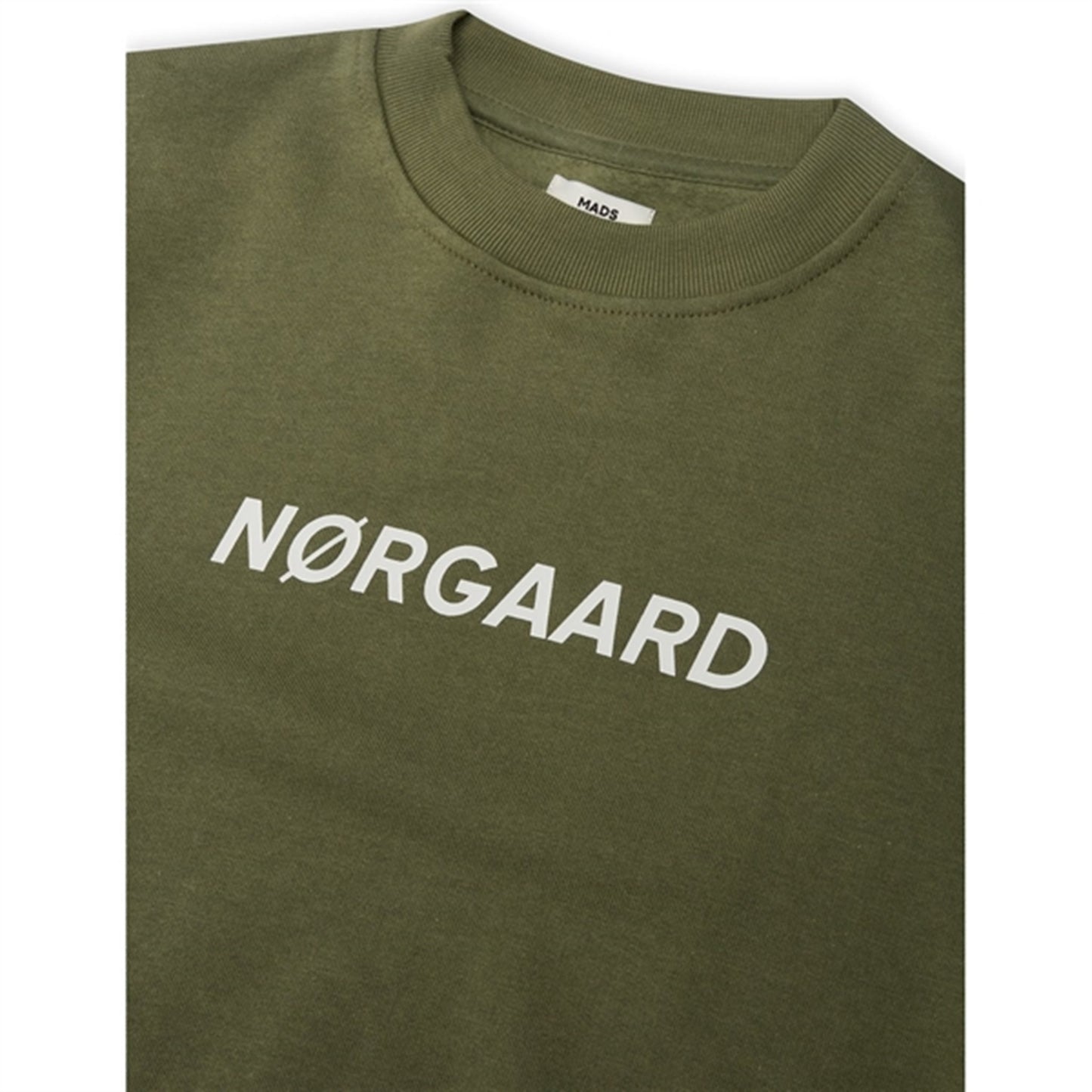 Mads Nørgaard Organic Sweat Solo Sweatshirt Olivine