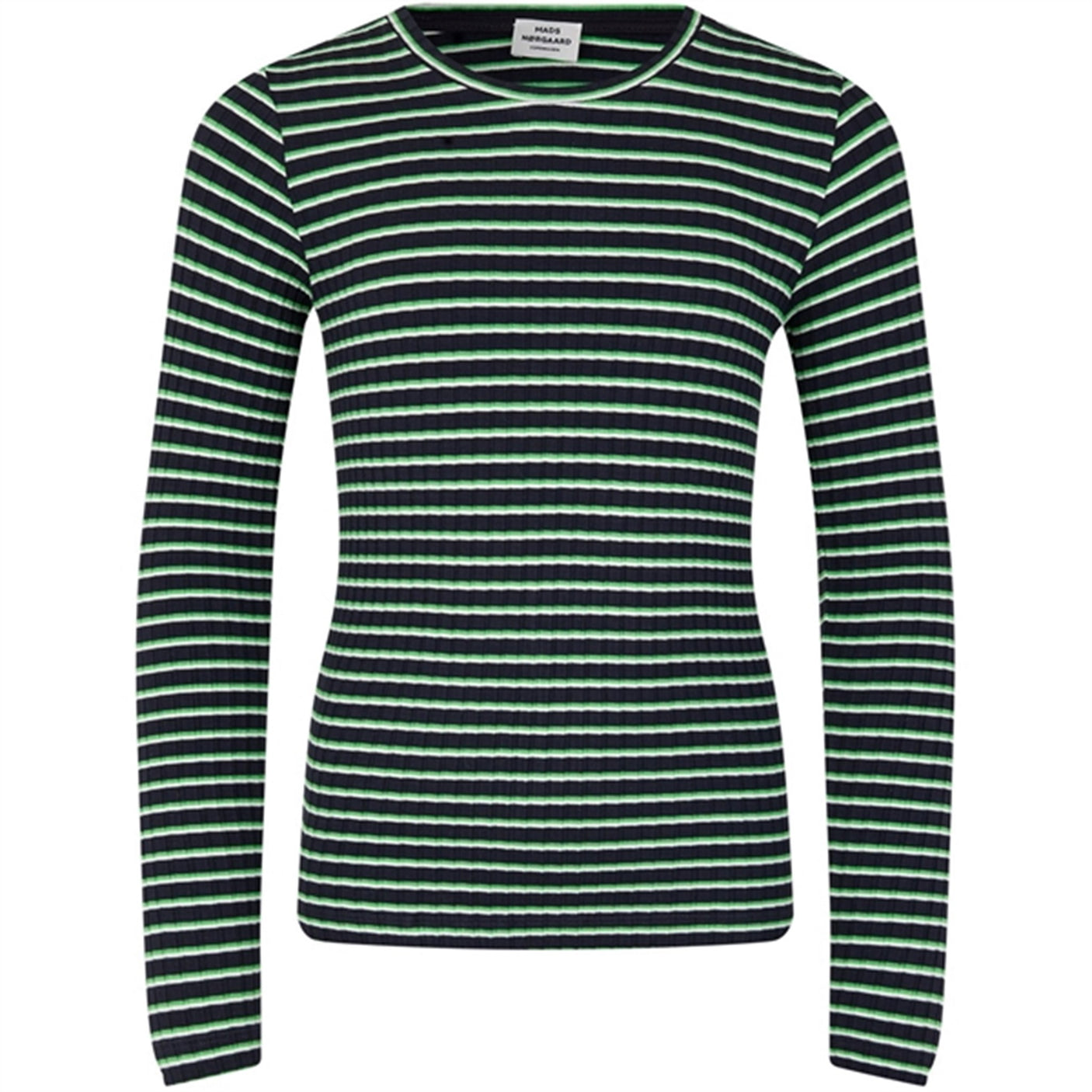 Mads Nørgaard 5x5 Stripe Talika Blouse Stripe/Deep Well