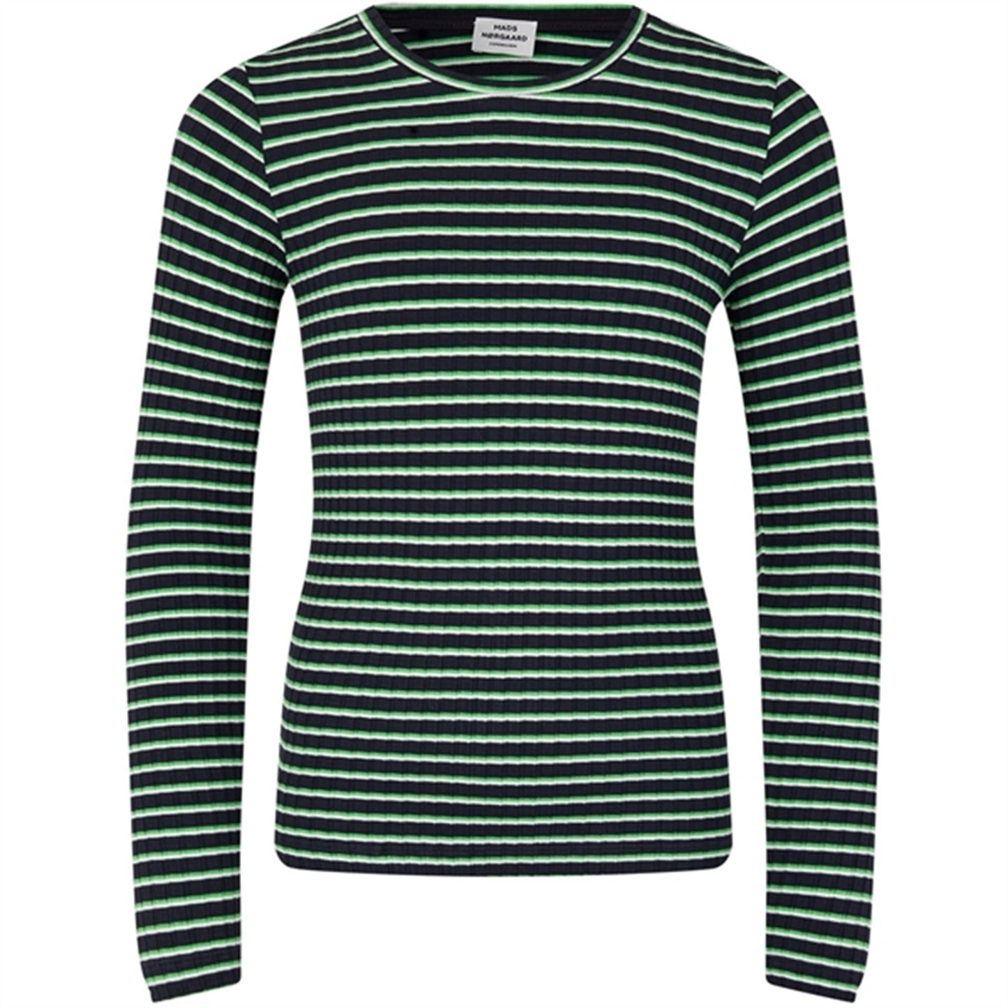 Mads Nørgaard 5x5 Stripe Talika Blouse Stripe/Deep Well