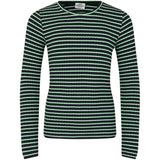 Mads Nørgaard 5x5 Stripe Talika Blouse Stripe/Deep Well