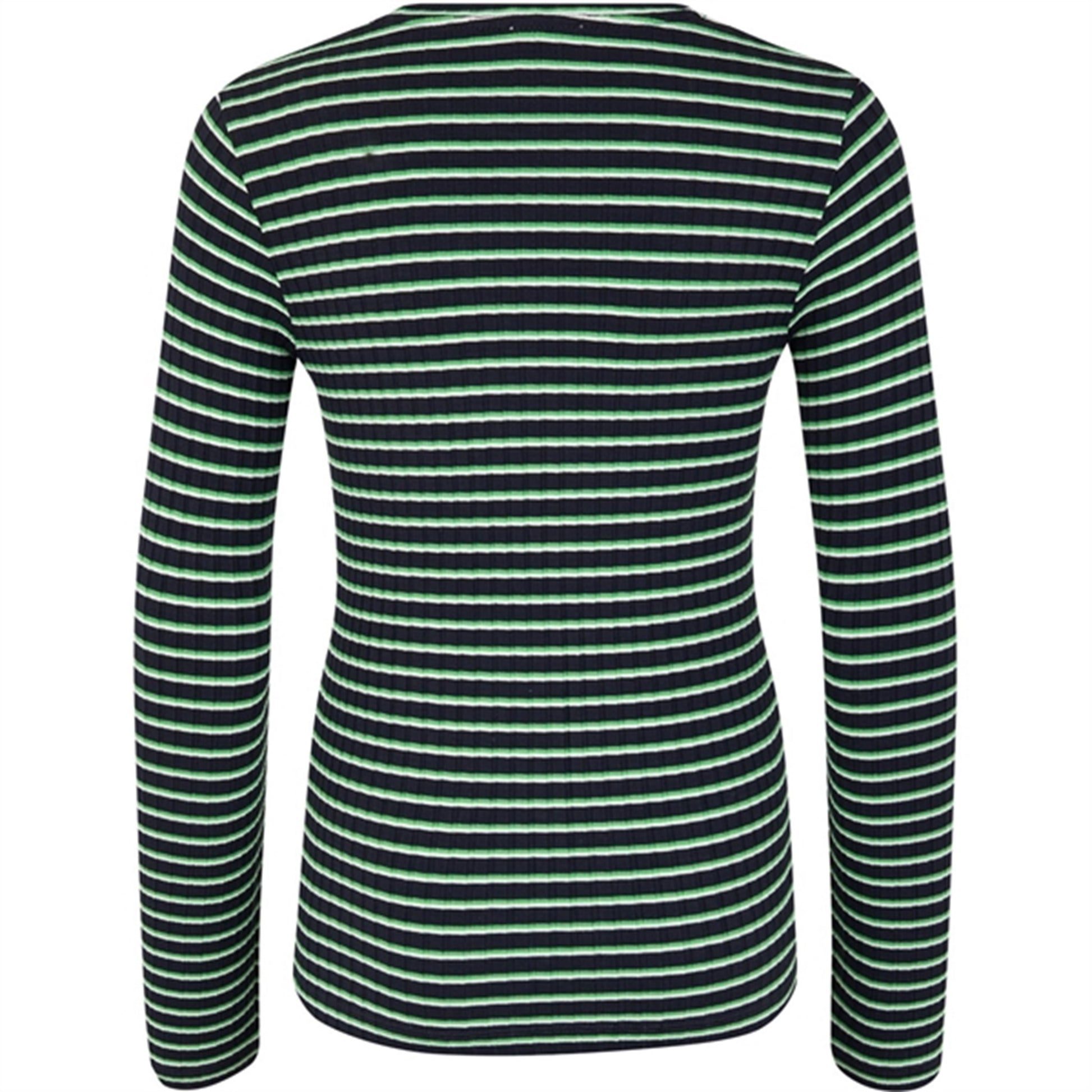 Mads Nørgaard 5x5 Stripe Talika Blouse Stripe/Deep Well