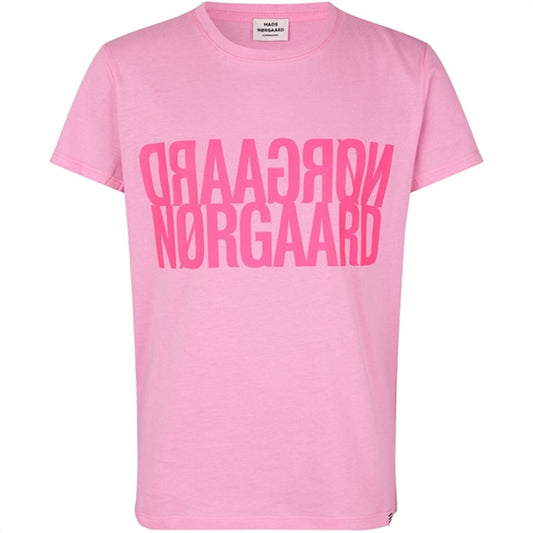 Mads Nørgaard Single Organic Tuvina T-shirt Begonia Pink